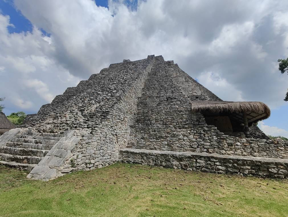 Pueblo de Telchaquillo cerca de la zona arqueológica de Mayapán