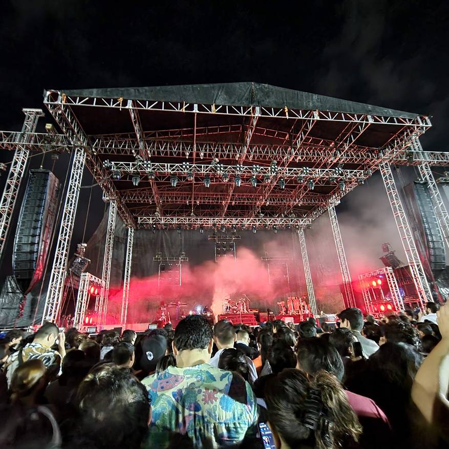 Centro de Espectáculos Montejo en Xmatkuil, escenario principal de conciertos