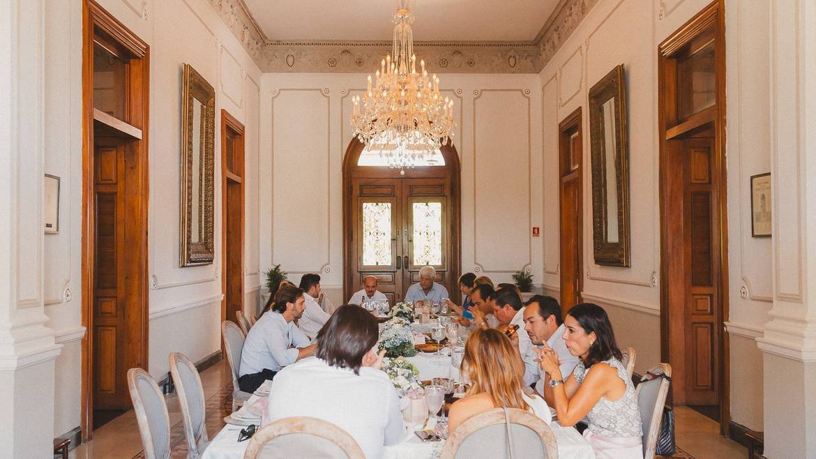 Comedor de Kuuk en una casona de Itzimná, Mérida